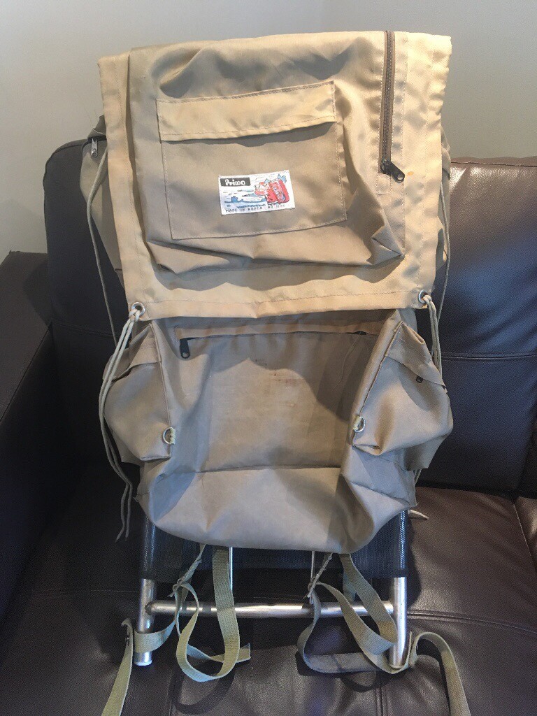 old external frame backpack